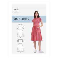 Simplicity: s9136 kjole