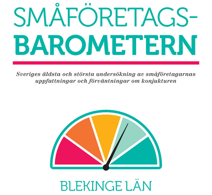 Positivt resultat för Blekinge i årets Småföretagsbarometer
