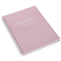 Brush Lettering Workbook Dusty Pink