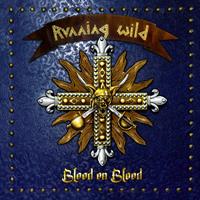 RUNNING WILD: BLOOD ON BLOOD-BLUE LP