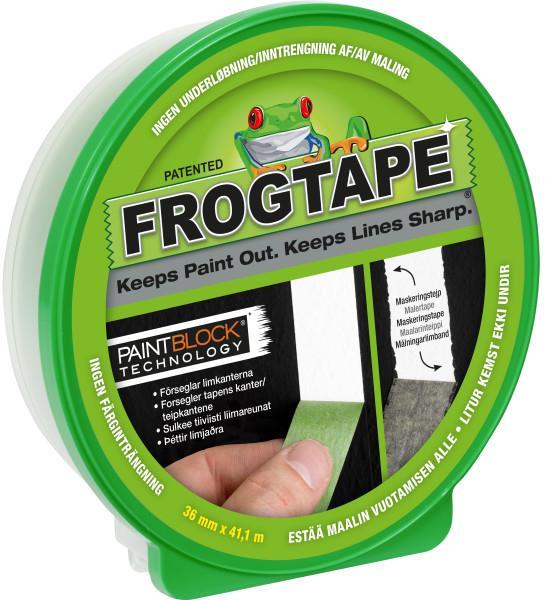 Maalarinteippi Frog Tape  36mm x 41,1m