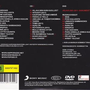 HAPPORADIO: JÄLKIÄ 2001-2011 2CD+DVD (V)