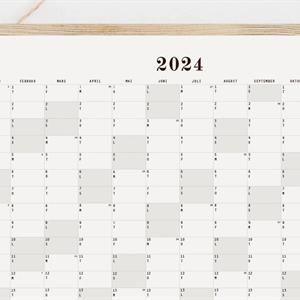 Veggkalender 2024 fra Stefan Papir