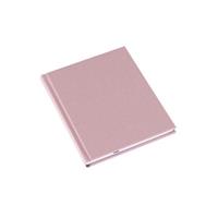 Notatbok vev A6+ Dusty Pink Linjert