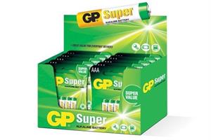 Batteri GP AAA Super -1,5V 4-pack