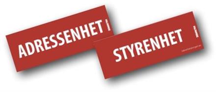 "Styrenhet/Adressenhet"