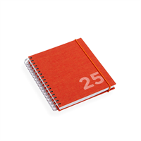 Kalender A6+ Spiral Orange - 2025