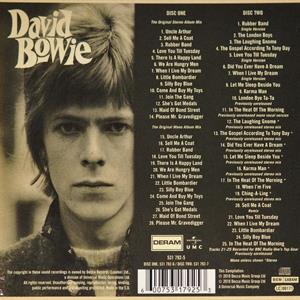 BOWIE DAVID: DAVID BOWIE-DELUXE EDITION 2CD