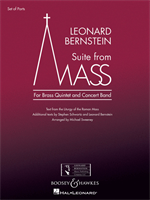 SUITE FROM MASS - FOR BRASS QUINTET & CONCERT BAND
