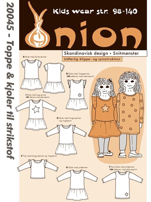 Onion: 20045 Topper & kjoler til strikkstoff