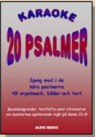 20 PSALMER  -  KARAOKE-CD