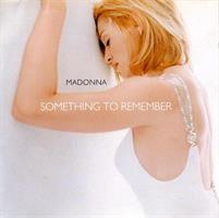 MADONNA: SOMETHING TO REMEMBER-KÄYTETTY CD
