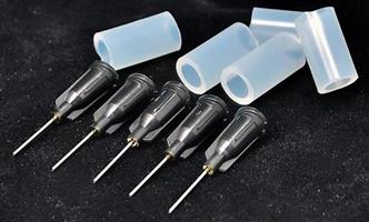 Glue Extension Nozzles & Silicone Tube (5)