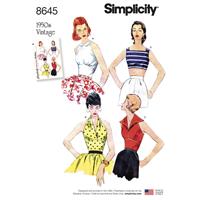 Simplicity: 8645 vintage mønster