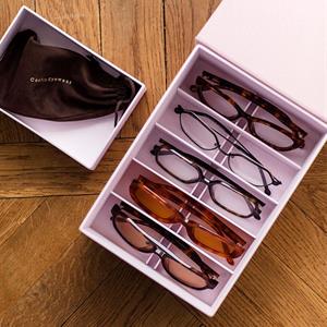Paper Divider for Glasses Dusty Pink