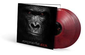 EXTREME: SIX-RED/BLACK MARBLED 2LP