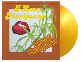 THOMPSON LINVAL: I LOVE MARIJUNA-LTD. EDITION YELLOW LP