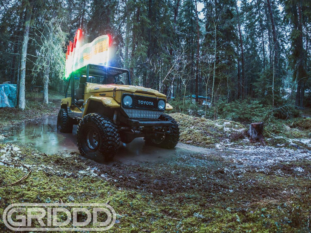 LED antenn Röd Vit Grön