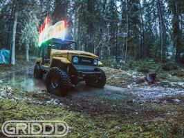 LED antenn Röd Vit Grön