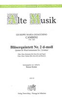 WIND QUINTET NO 2 IN D MINOR