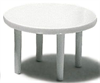 Bord hvit runde 4 ben 1:50  Ø 120 cm (10)