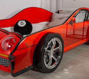 Urban Racing King Car säng röd