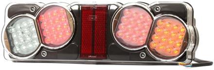 WAS LED TAKAVALO AUTO VASEN 24V