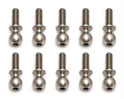 Heavy-Duty Ballstuds, 8 mm, Long Neck (10)