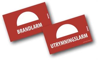 "Brandlarm/Utrymningslarm"