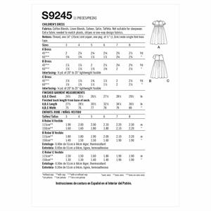 Simplicity: S9245 a kjole i varianter