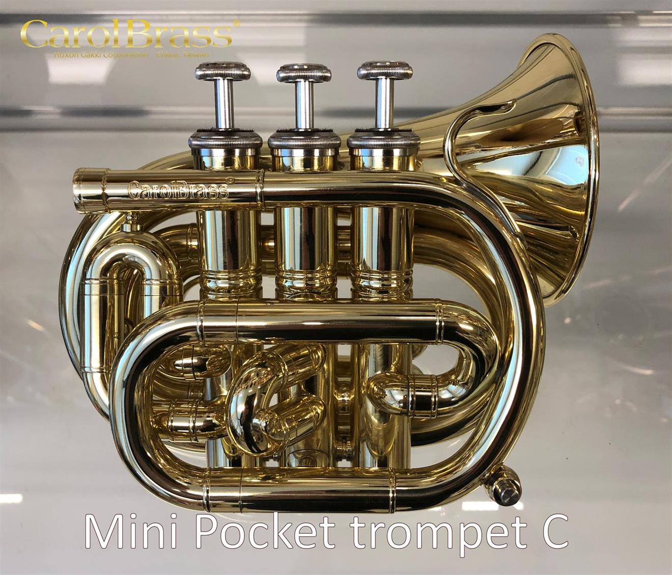 CarolBrass mini pocket trompet C