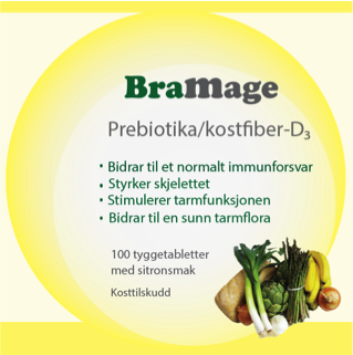 BraMage Prebiotika-D3