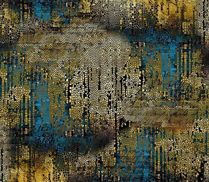 Tim Holtz: Abandoned gilded mosaic