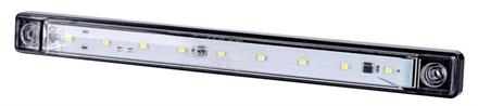 LED-ETUÄÄRIVALO 12-24V 254*18*24mm 3M KAAPELILLA