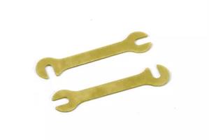 Shims Stål 0.6mm Guld (2)