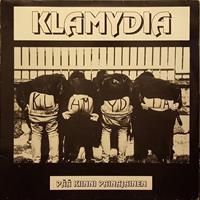 KLAMYDIA: PÄÄ KIINNI PAINAJAINEN-KÄYTETTY LP (G/G+) KRÅKLUND 1992