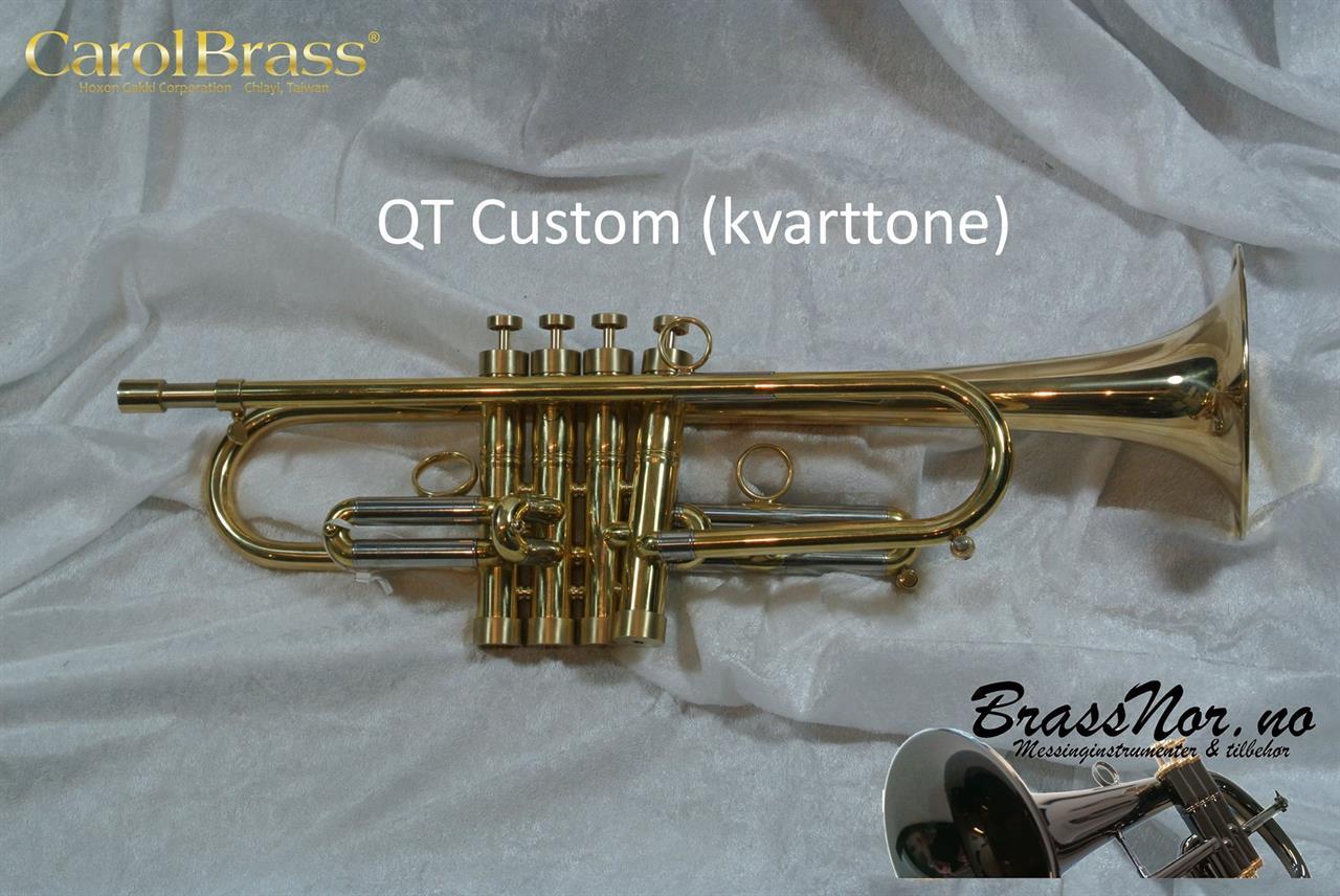 Quarter tone trompet - raw brass