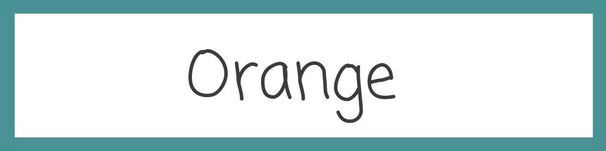 orange/oransje bomullstoffer