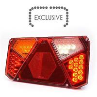 WAS LED-TAKAVALO AUTOON OIKEA ''KEHÄ'' 242 * 134 * 35 mm 2 M KAAPELILLA 