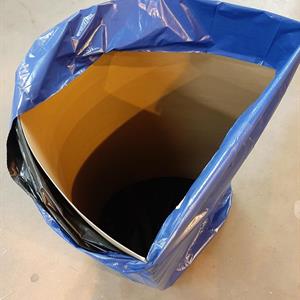 Jätesäkki 250L 900 x 1400mm  60my vahvistettu musta/sininen 