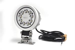 LED-PISTEVALO PYÖREÄ 108*162*46mm 5000 LUM 37W 12-24V 2,5M JOHTO