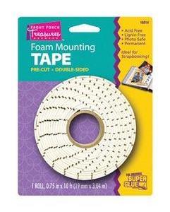 Foam Mounting Tape Pre Cut