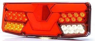 LED-TAKAVALO 350*131*81mm OIKEA 2M KAAPELILLA SIVUVALOLLA