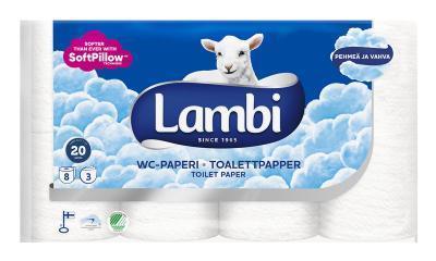 Lambi wc-paperi 8/40rll