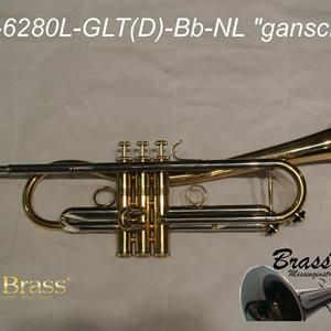Trompet - "Gansch bell" raw brass