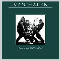 VAN HALEN: WOMEN AND CHILDREN FIRST-KÄYTETTY LP (VG+/VG+) GERMANY 198? 