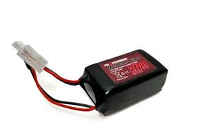 Pink Runner Rx Batteri LiPo 2S 7,4V 2700mAh 50C JR