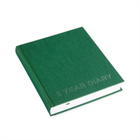 5-års dagbok 170x200 Duo Grønn