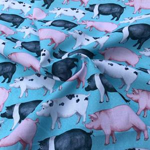 MTV Pigs & dots aqua/blue