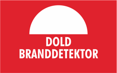 "Dold Brandetektor" m symbol